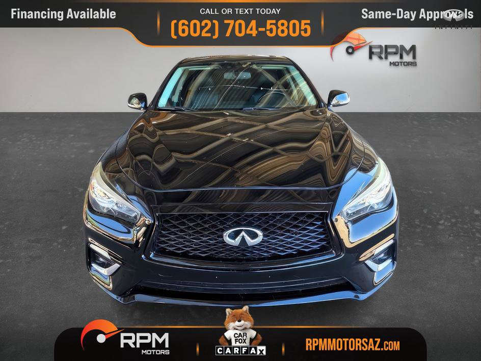 Used 2018 INFINITI Q50 Luxe w/ Cargo Package (L95) RWD image 2