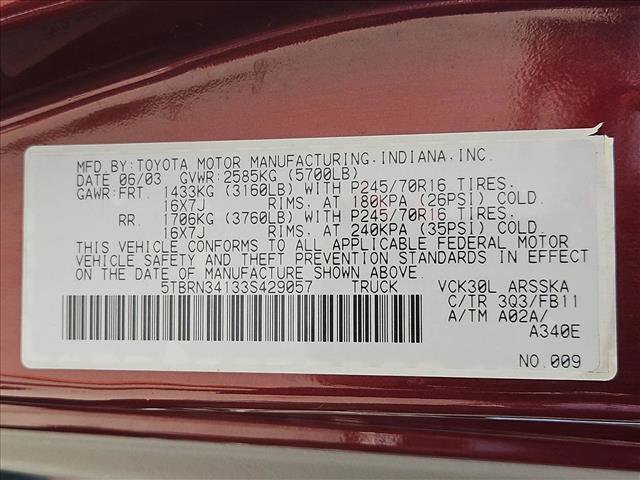 Used 2003 Toyota Tundra SR5 RWD image 22