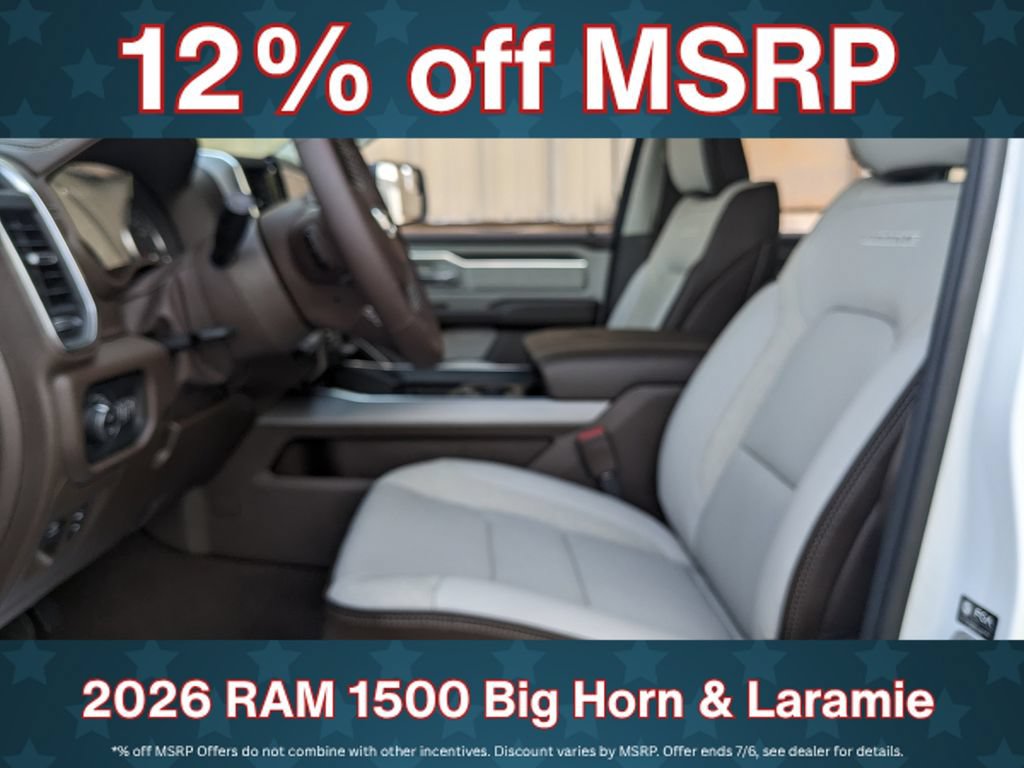 New 2026 RAM 1500 Laramie AWD/4WD image 30
