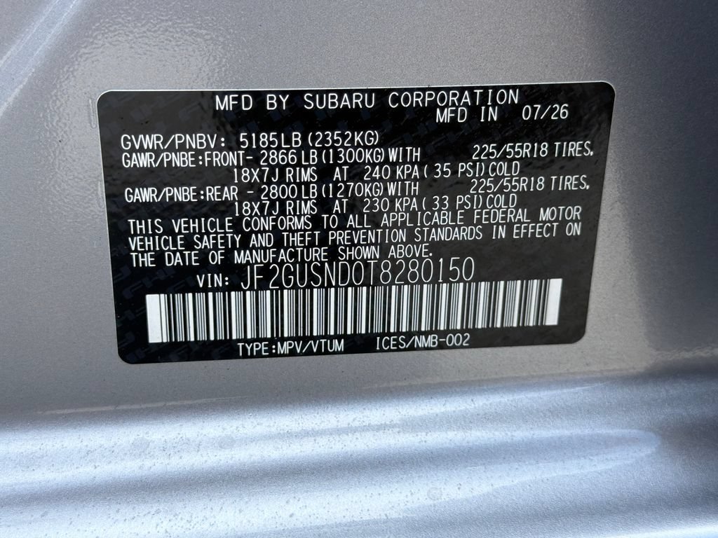 New 2026 Subaru Crosstrek 2.5i Limited AWD/4WD image 31