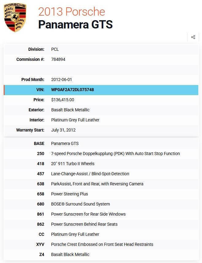 Used 2013 Porsche Panamera GTS image 12