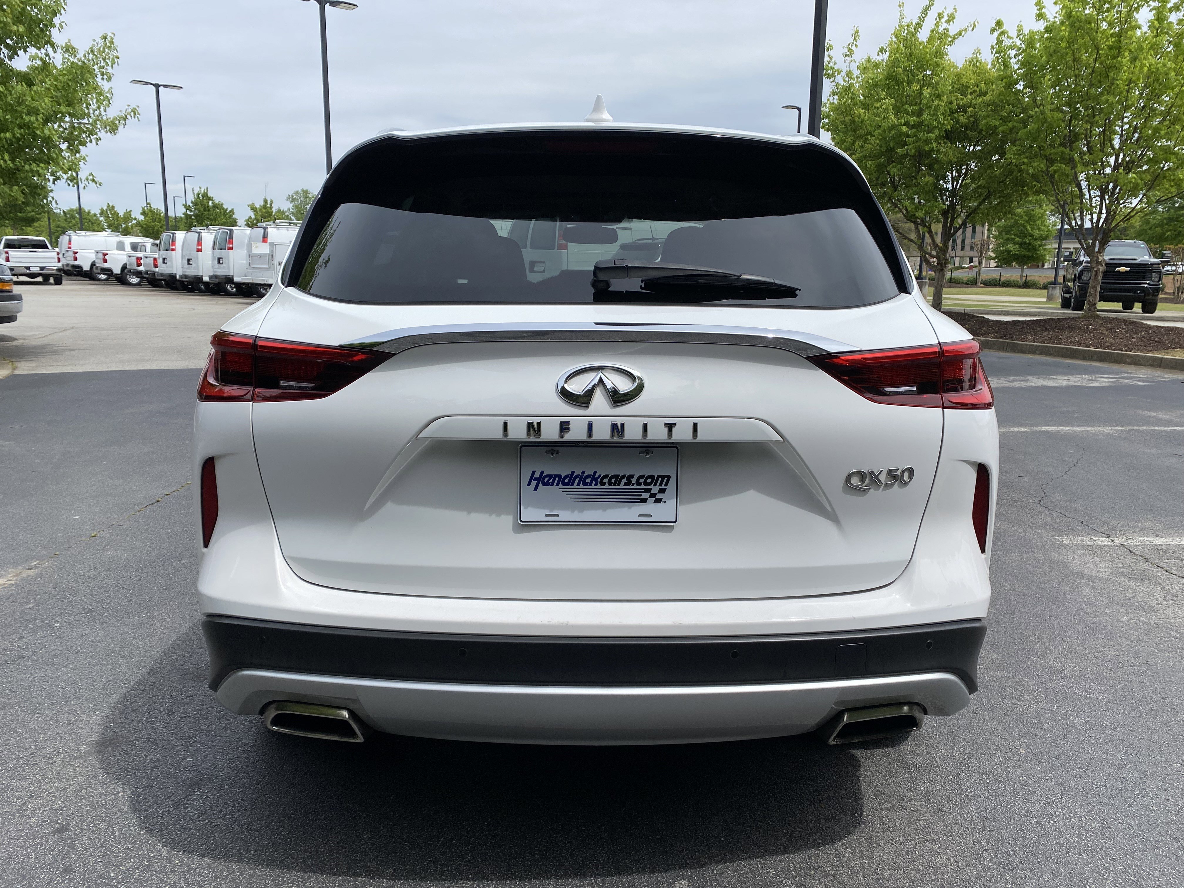 Used 2021 INFINITI QX50 Luxe image 8