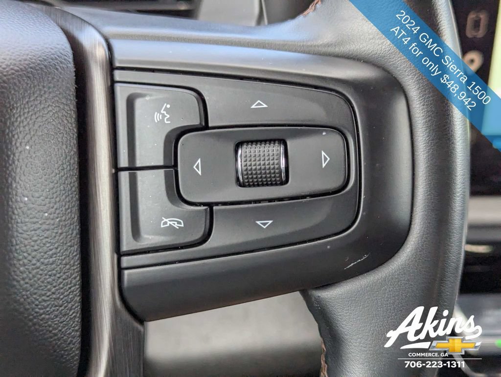 Certified 2024 GMC Sierra 1500 AT4 w/ Technology Package AWD/4WD image 28