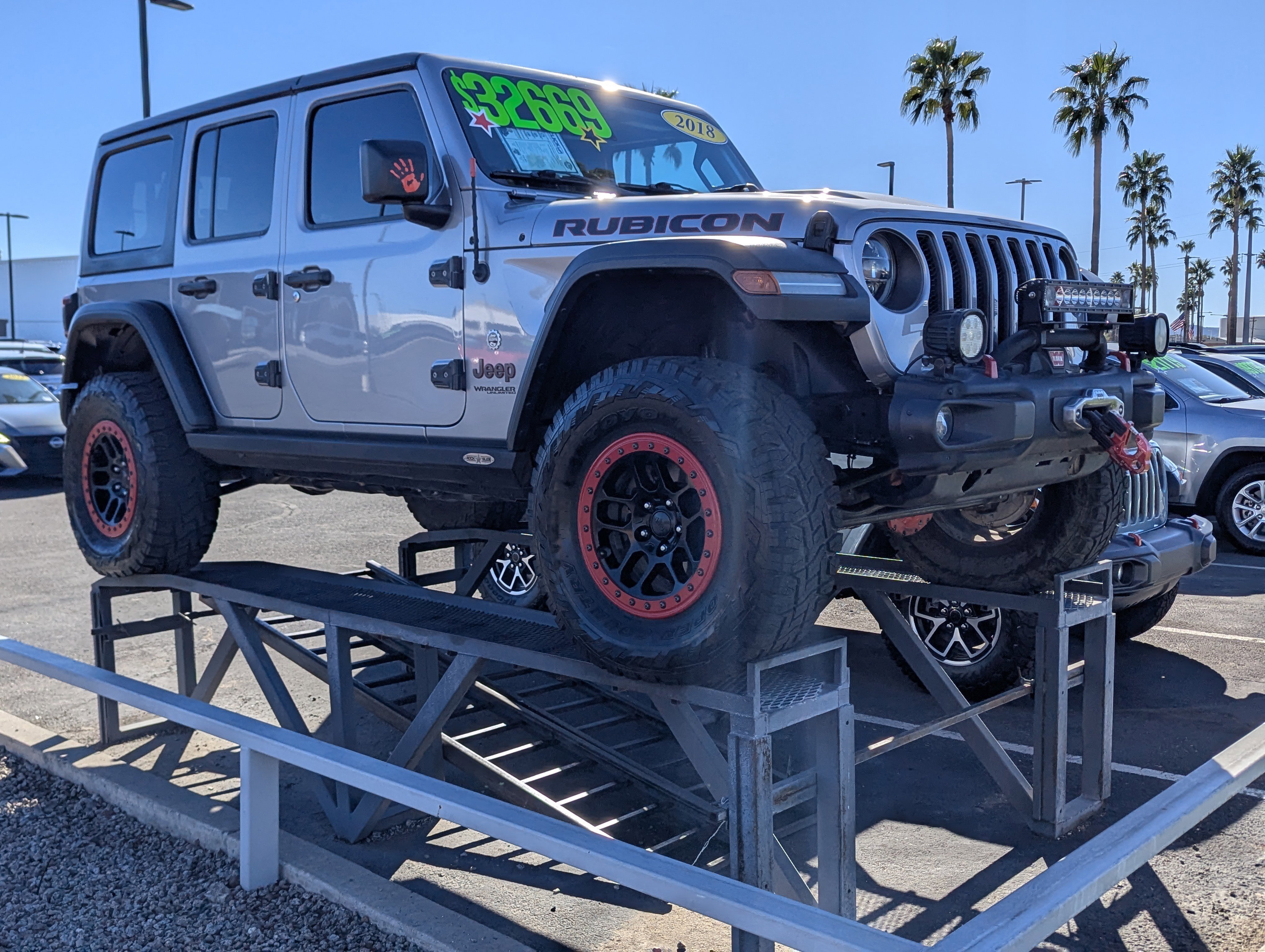 Certified 2018 Jeep Wrangler Unlimited Rubicon image 1