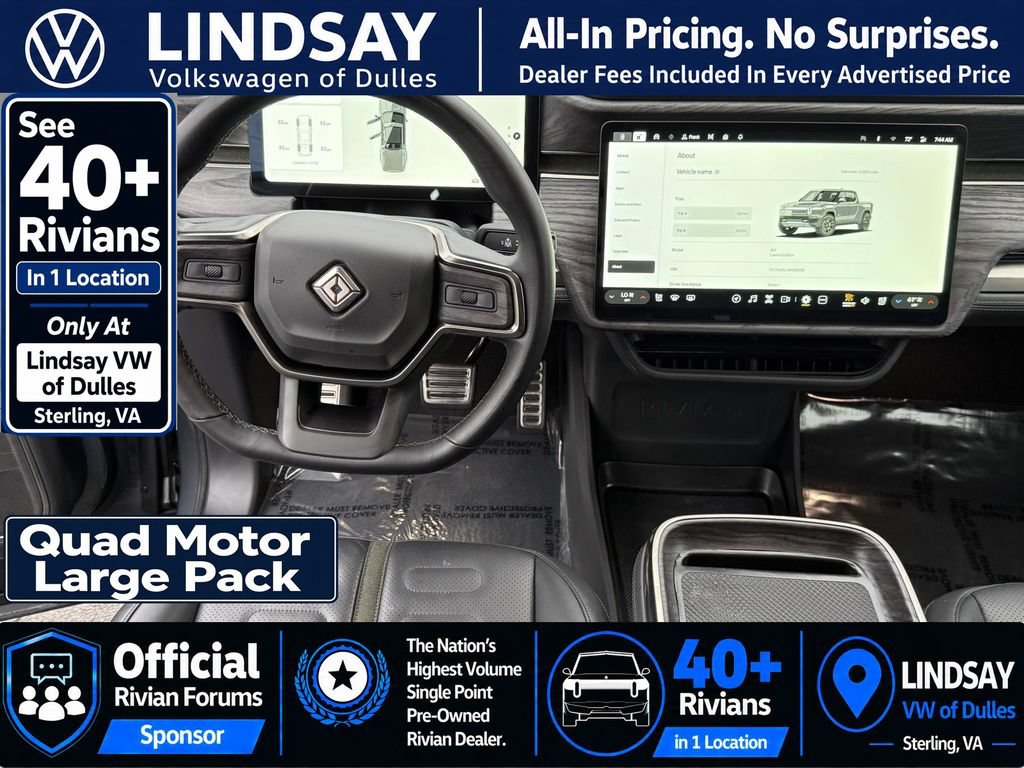 Used 2022 Rivian R1T Launch Edition AWD/4WD image 14