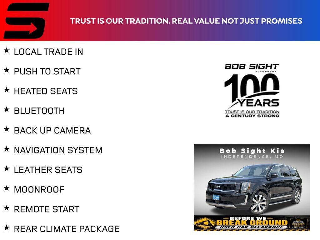 Used 2022 Kia Telluride S AWD/4WD image 2