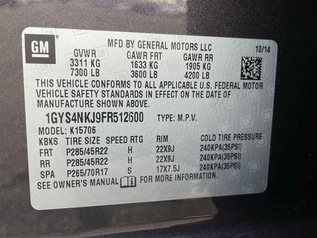 Used 2015 Cadillac Escalade Premium AWD/4WD image 40