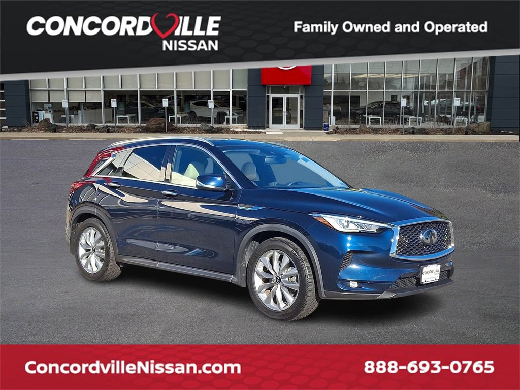 Used 2021 INFINITI QX50 Luxe w/ Cargo Package video 1