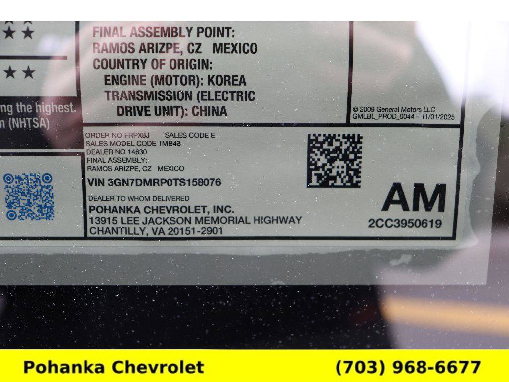 New 2026 Chevrolet Equinox EV LT FWD image 29