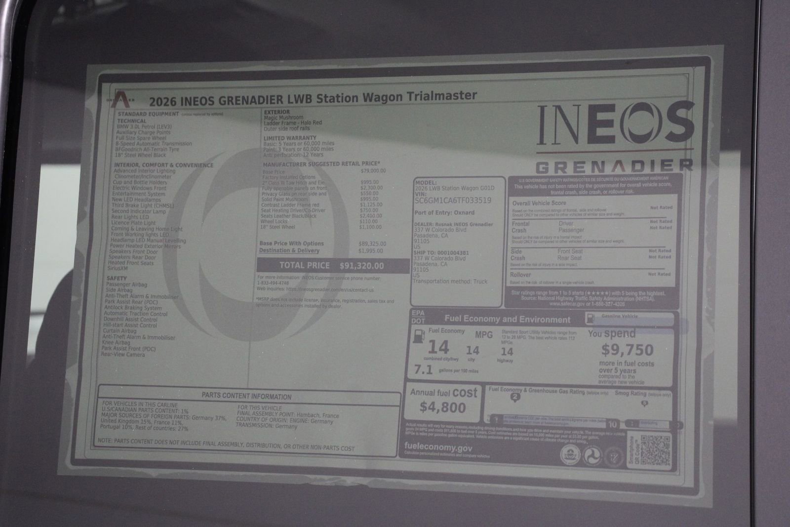 New 2026 INEOS Grenadier image 23