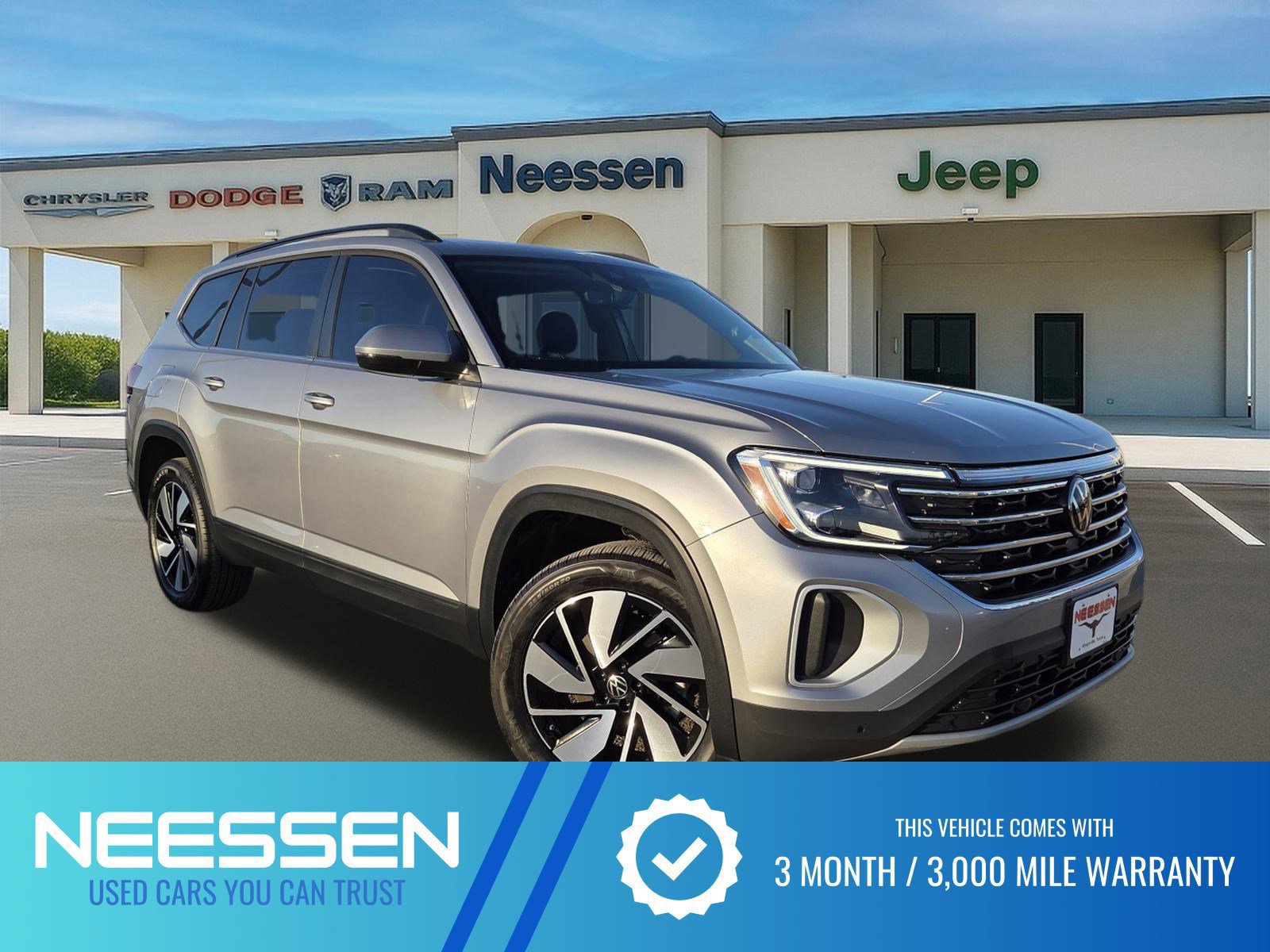 Used 2025 Volkswagen Atlas SE