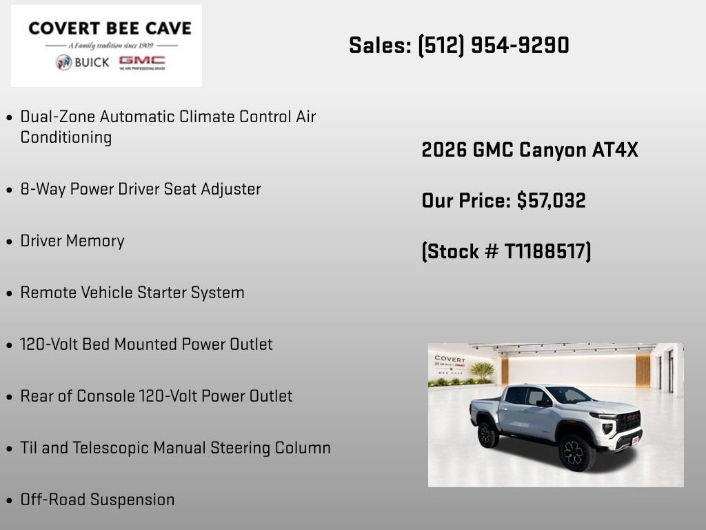 New 2026 GMC Canyon AT4X AWD/4WD image 38