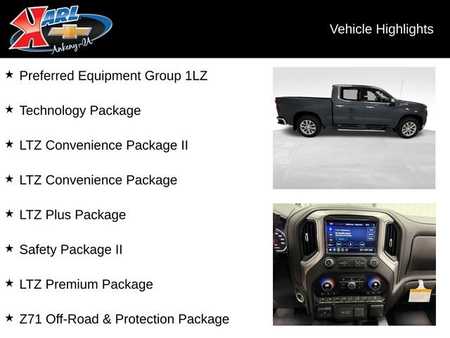 Certified 2022 Chevrolet Silverado 1500 LTZ w/ LTZ Premium Package AWD/4WD image 2