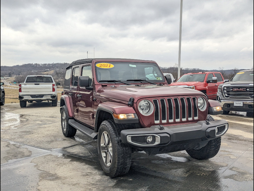 Used 2021 Jeep Wrangler Unlimited Sahara AWD/4WD image 4