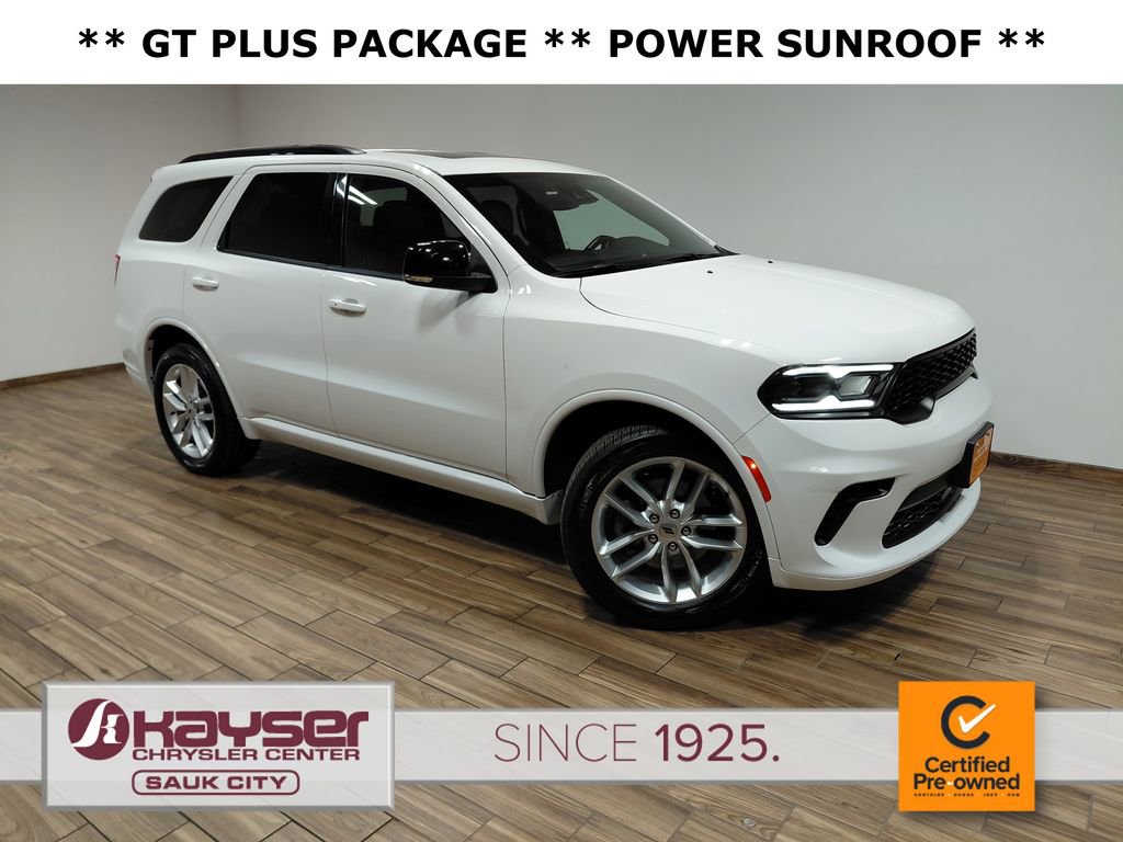 Certified 2024 Dodge Durango GT AWD/4WD image 1