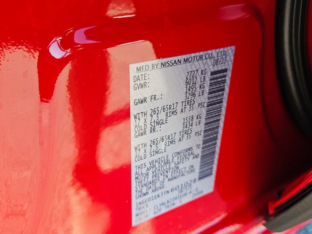 New 2026 Nissan Frontier SV w/ Tow Package image 17