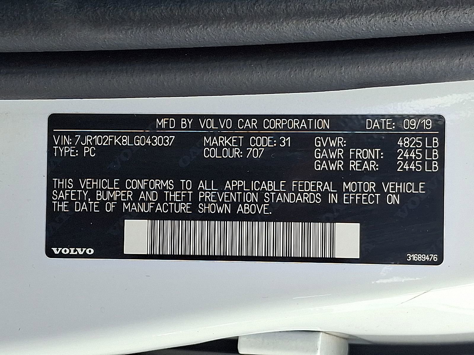 Used 2020 Volvo S60 T5 Momentum w/ Protection Package Premier FWD image 28