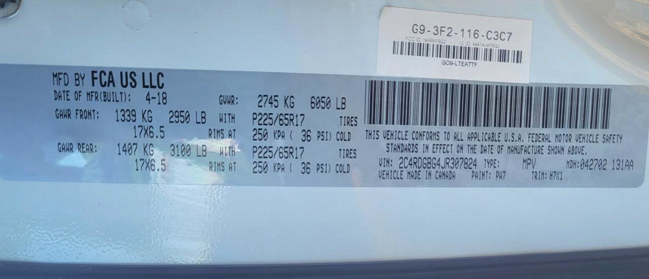 Used 2018 Dodge Grand Caravan SE w/ UConnect Hands-Free Group image 31