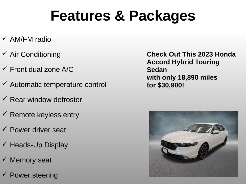 Used 2023 Honda Accord Touring image 8