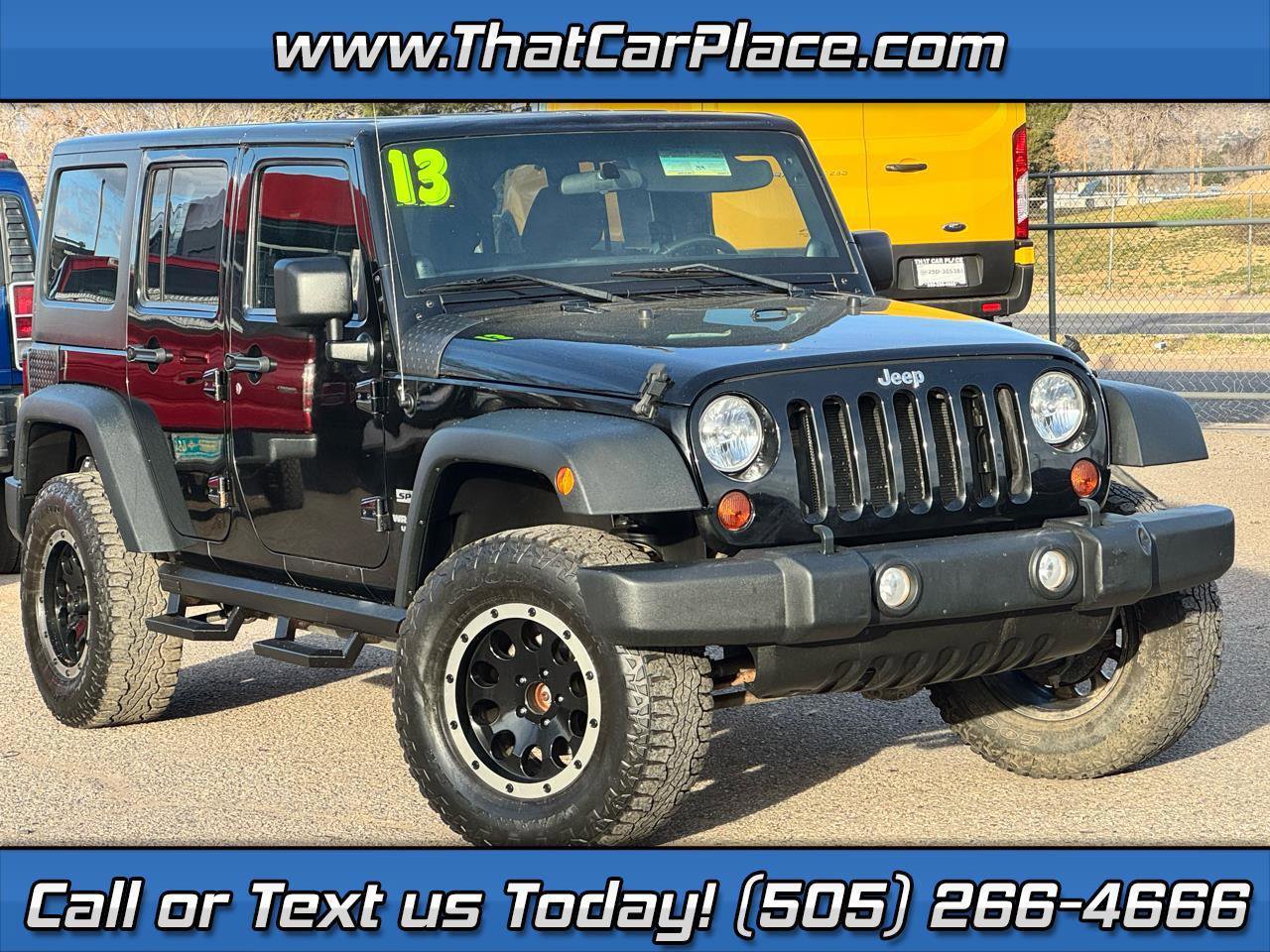 Used 2013 Jeep Wrangler Unlimited Sport w/ Connectivity Group