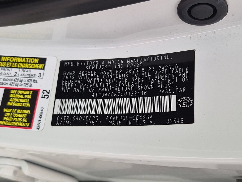 Used 2025 Toyota Camry SE FWD image 39