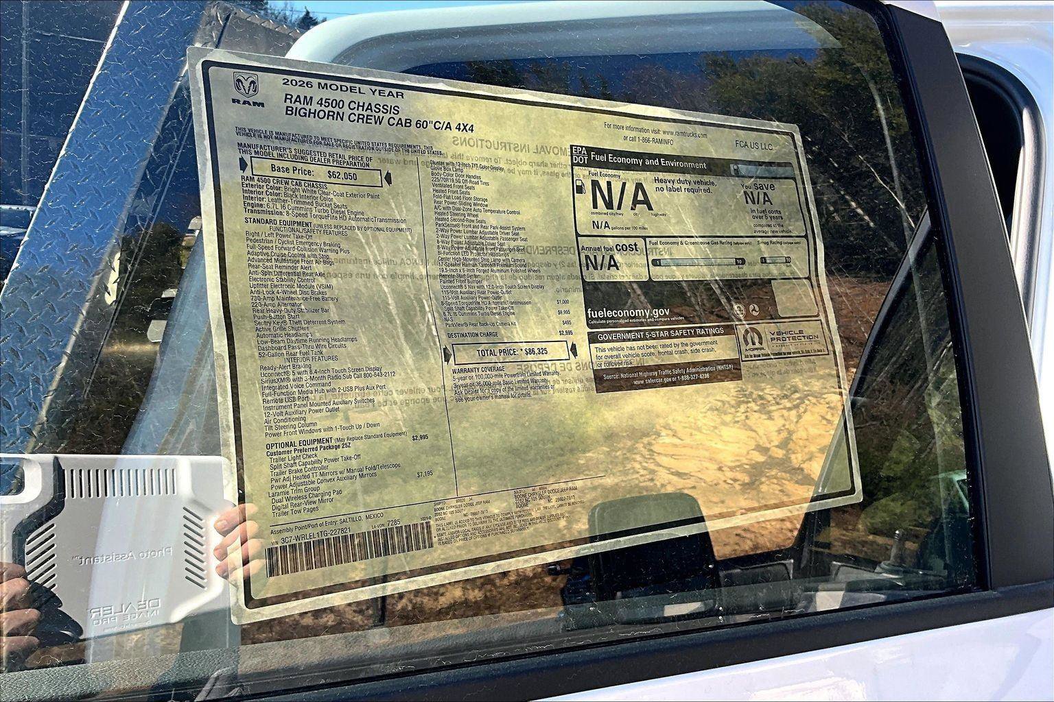 New 2026 RAM 4500 Laramie w/ Laramie Trim Package image 15