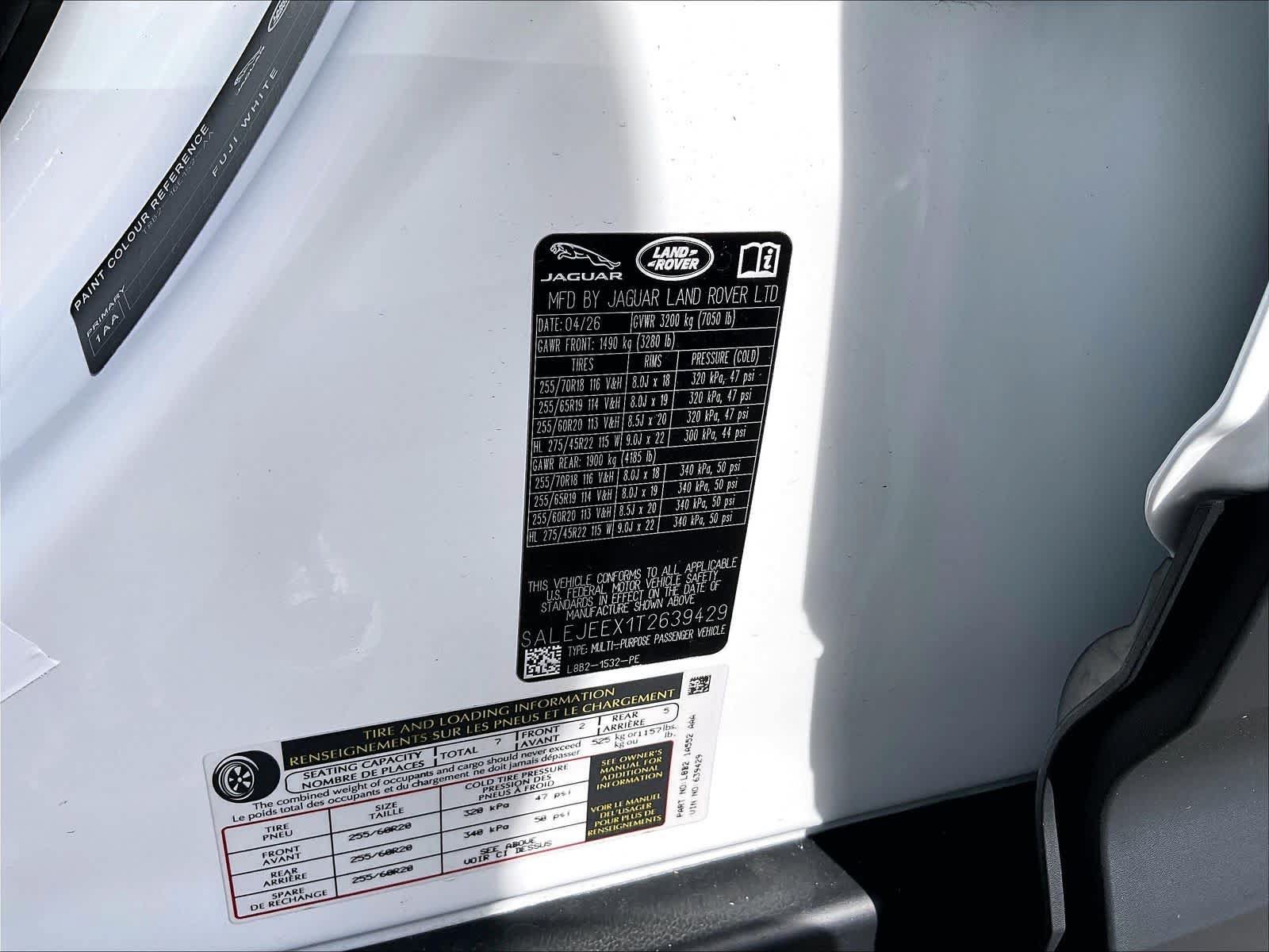 New 2026 Land Rover Defender 110 S AWD/4WD image 36