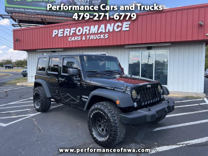 Used 2016 Jeep Wrangler Unlimited Sport w/ Quick Order Package 23S AWD/4WD image 1