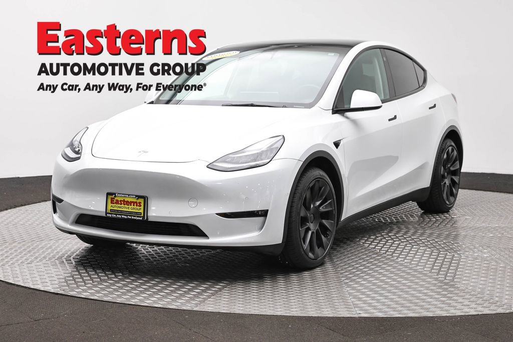 Used 2021 Tesla Model Y Long Range AWD/4WD image 1