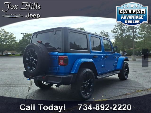 Used 2022 Jeep Wrangler Unlimited Sahara 4xe image 9