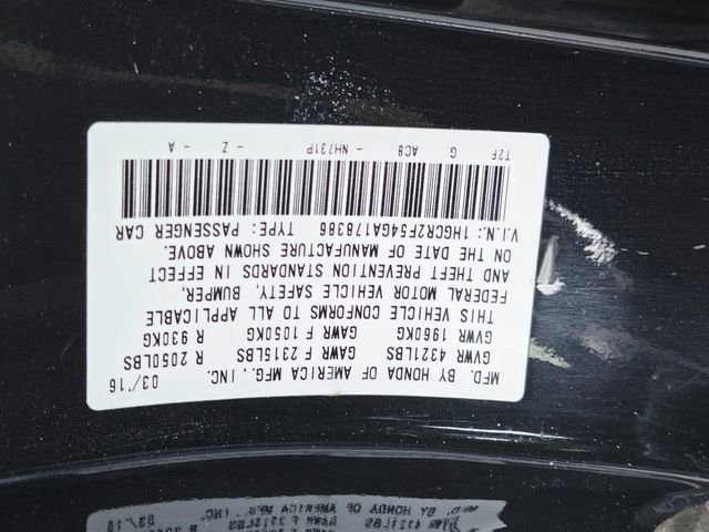 Used 2016 Honda Accord Sport image 33