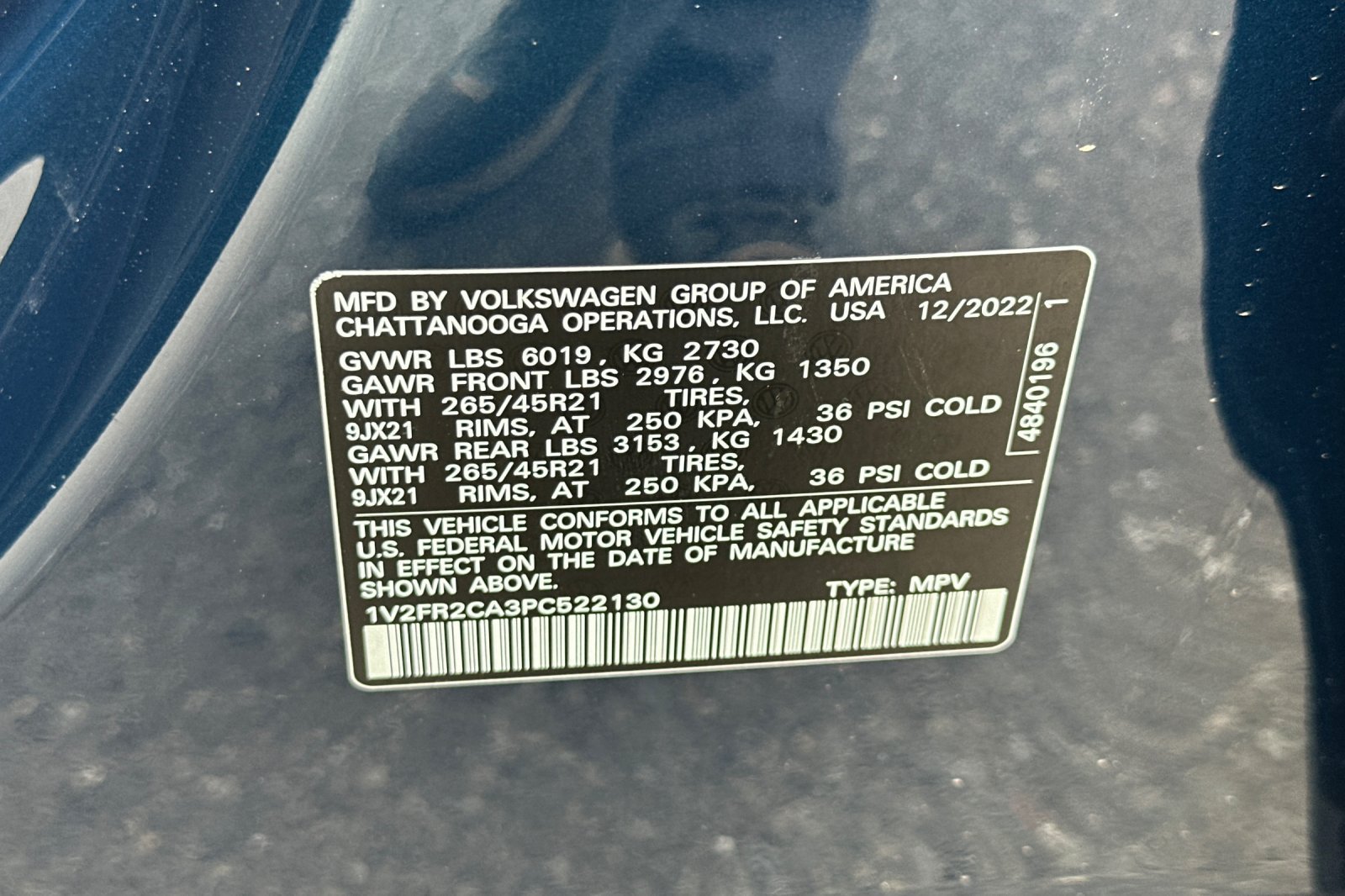 Used 2023 Volkswagen Atlas SEL Premium AWD/4WD image 27