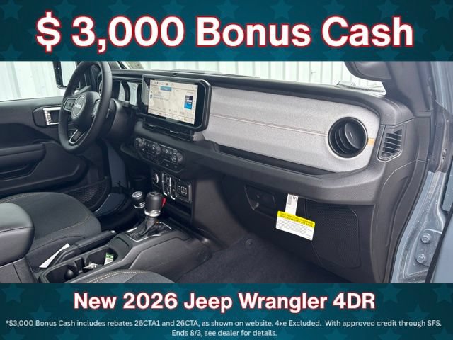 New 2026 Jeep Wrangler Unlimited Sport AWD/4WD image 25