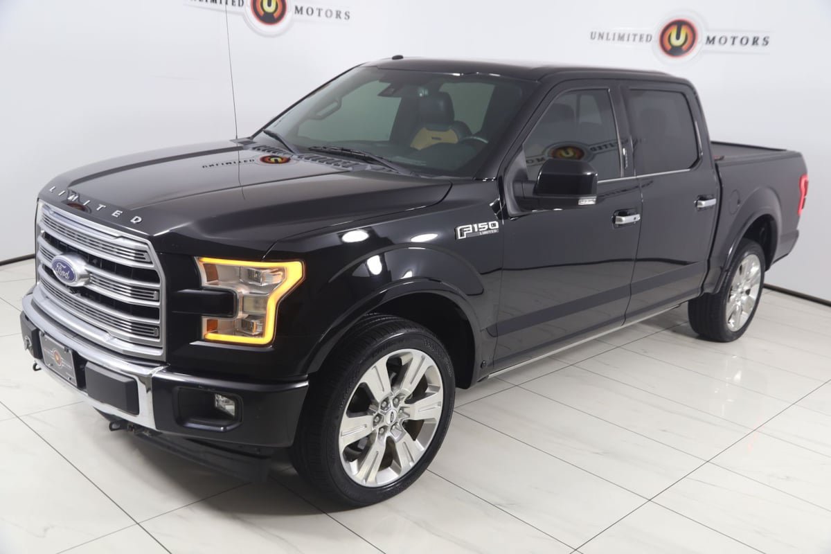 Used 2017 Ford F150 Limited w/ Trailer Tow Package AWD/4WD image 22