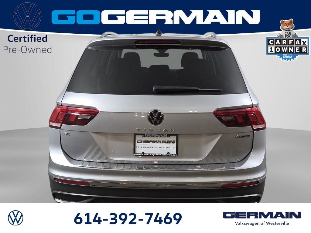 Certified 2023 Volkswagen Tiguan SE w/ Panoramic Sunroof Package image 9