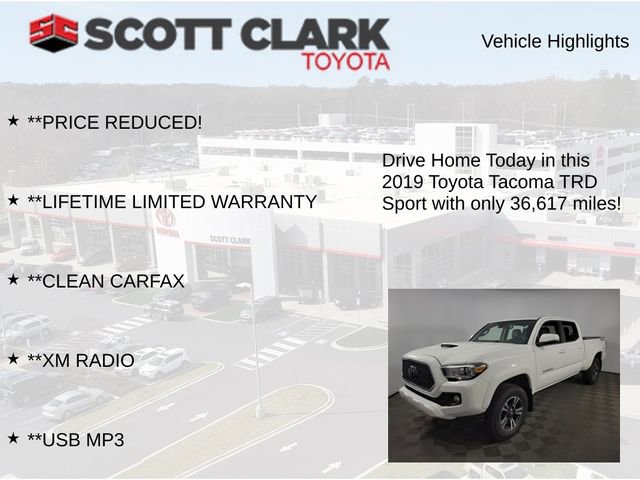 Used 2019 Toyota Tacoma TRD Sport w/ TRD Premium Sport Package AWD/4WD image 12