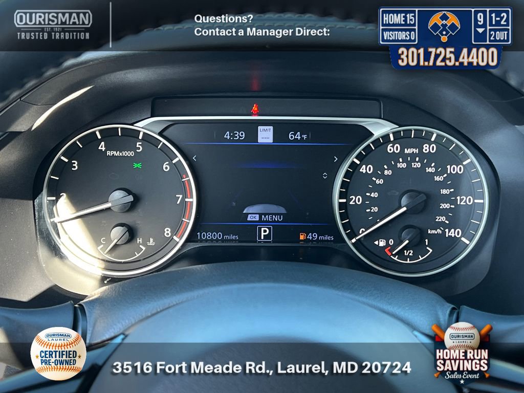 Used 2024 Nissan Altima 2.5 SV w/ SV Premium Package image 10