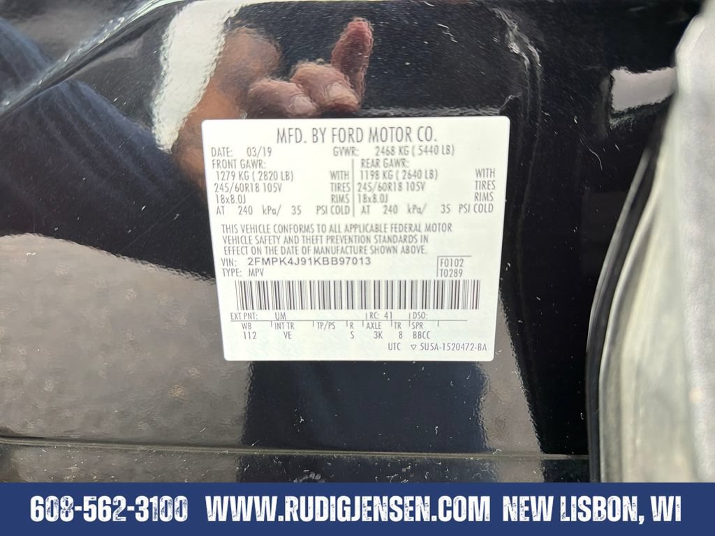 Used 2019 Ford Edge SEL w/ Equipment Group 201A AWD/4WD image 29