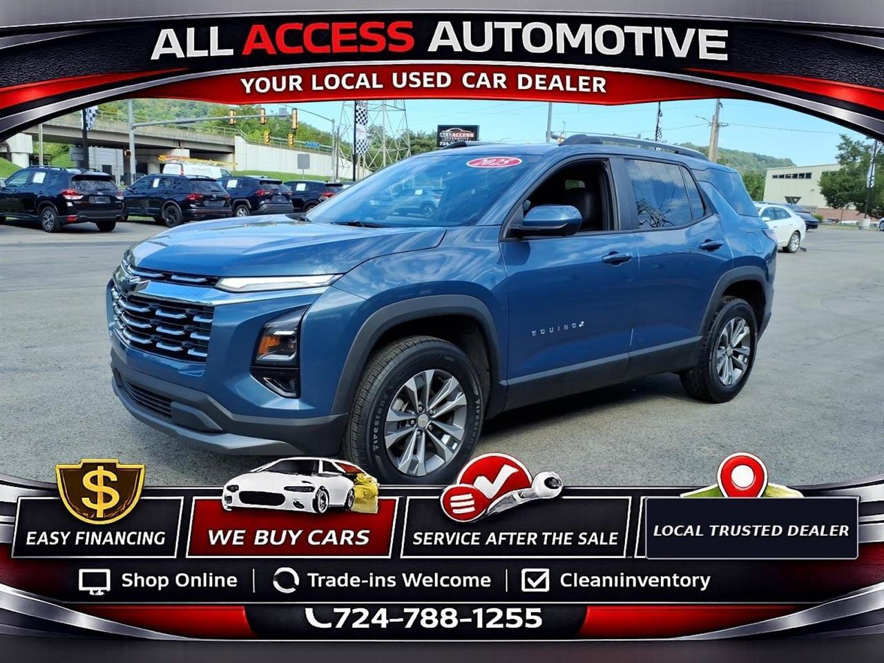 Used 2025 Chevrolet Equinox LT w/ Convenience Package II FWD image 3
