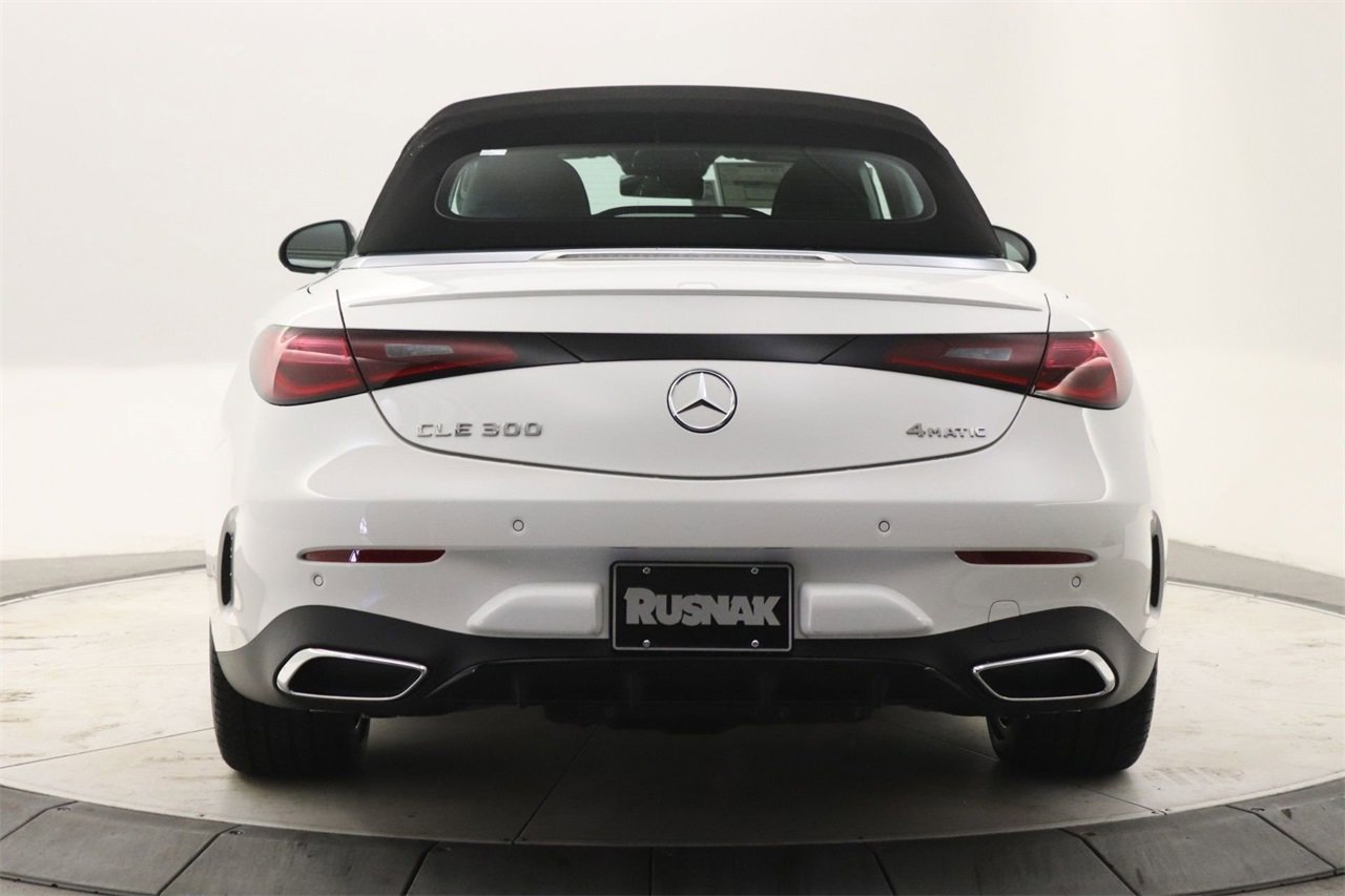 New 2025 Mercedes-Benz CLE 300 4MATIC Cabriolet image 3