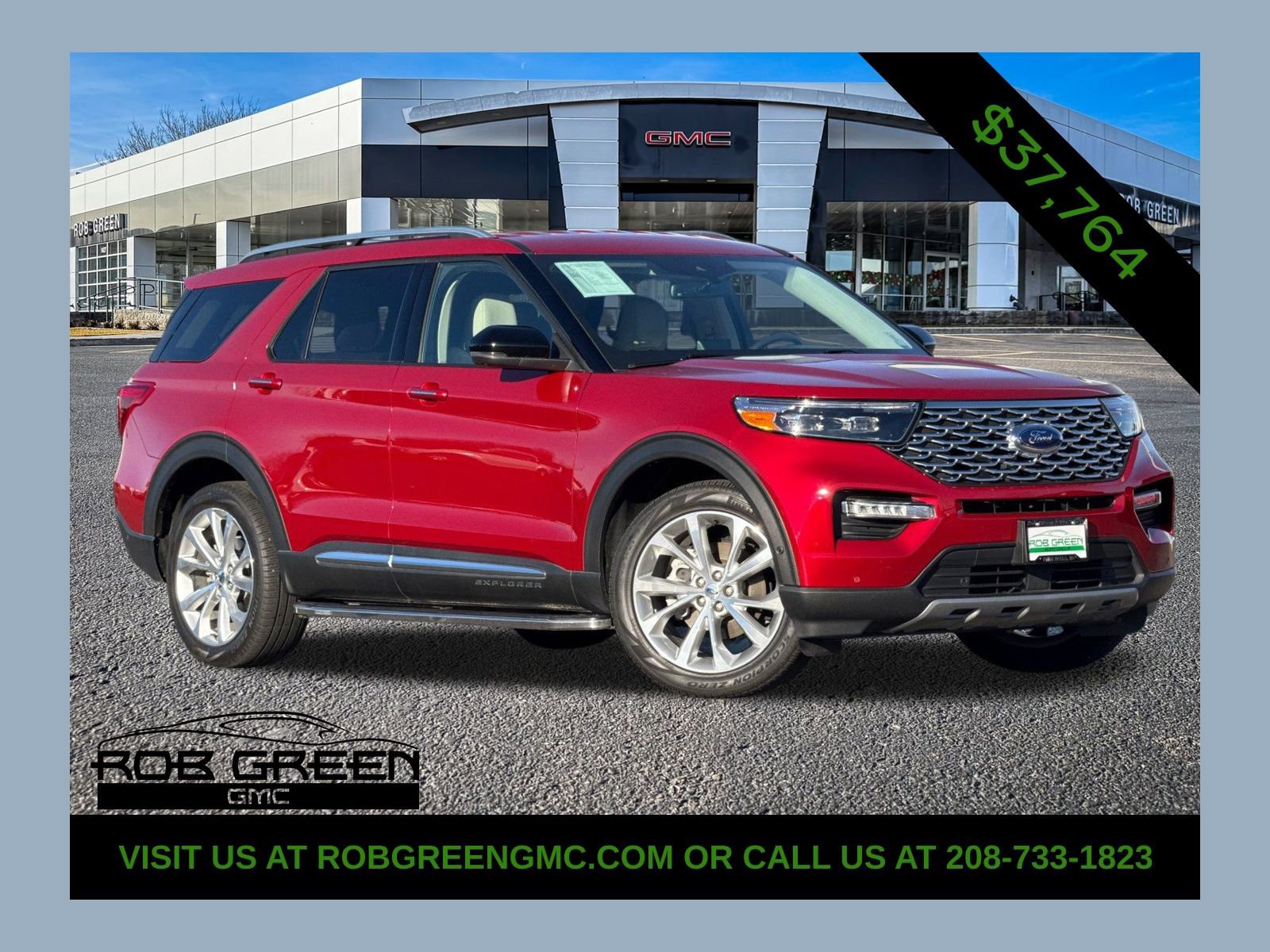 Used 2022 Ford Explorer Platinum w/ Equipment Group 601A