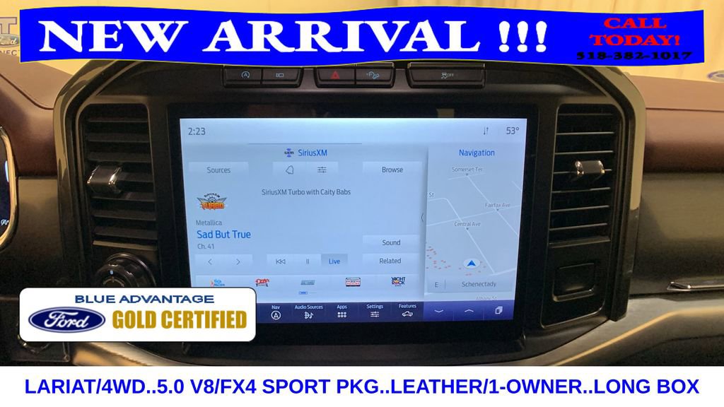 Certified 2021 Ford F150 Lariat w/ Equipment Group 502A High image 40