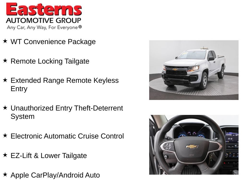 Used 2022 Chevrolet Colorado W/T w/ WT Convenience Package RWD image 11