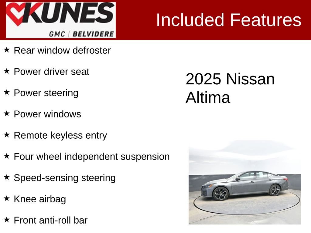 Used 2025 Nissan Altima 2.5 SR image 2