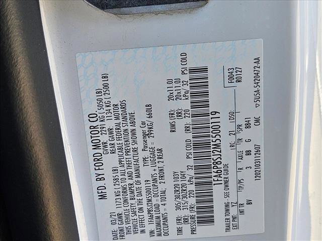 Used 2021 Ford Mustang Shelby GT500 w/ Technology Package image 20