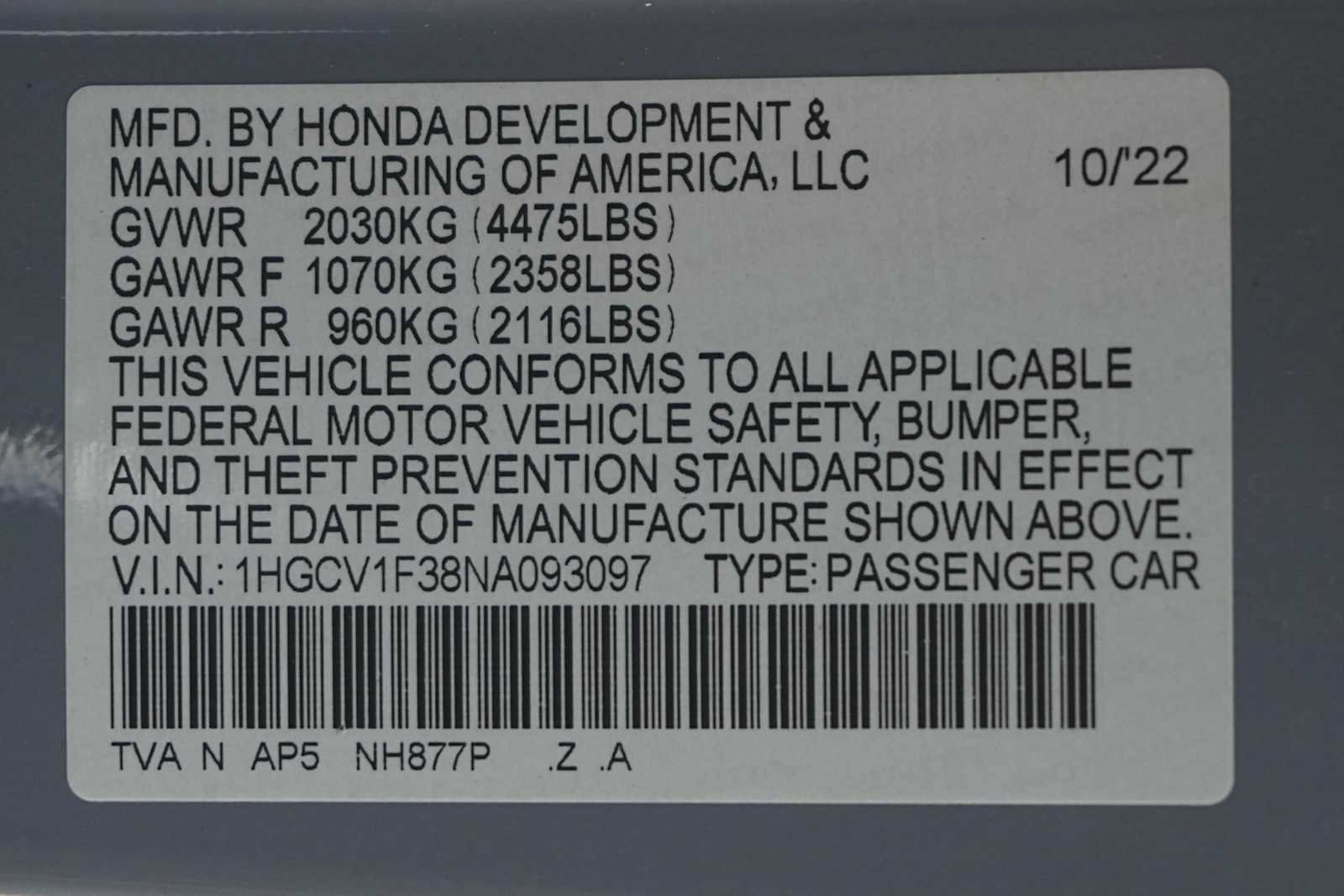 Used 2022 Honda Accord Sport image 30