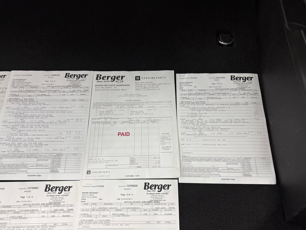 Used 2019 Chevrolet Corvette ZR1 RWD image 54