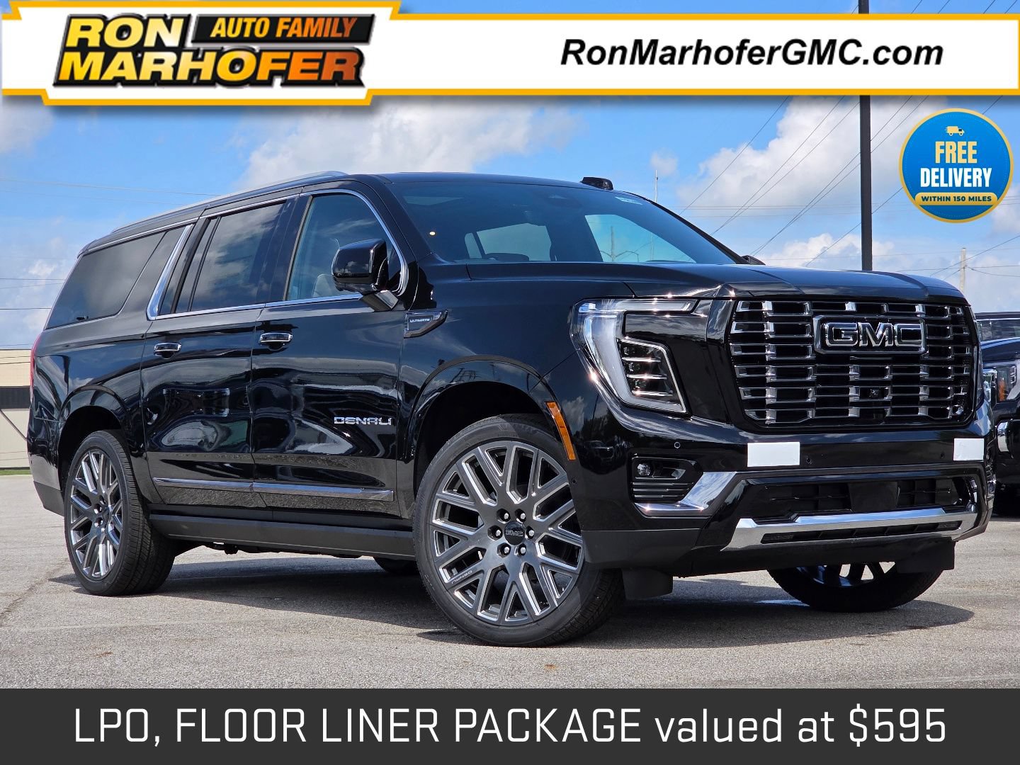 New 2026 GMC Yukon XL Denali Ultimate w/ LPO, Floor Liner Package
