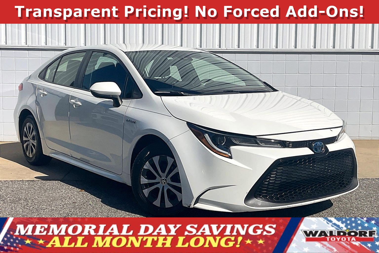 Used 2020 Toyota Corolla LE w/ Carpet Mat Package (TMS)