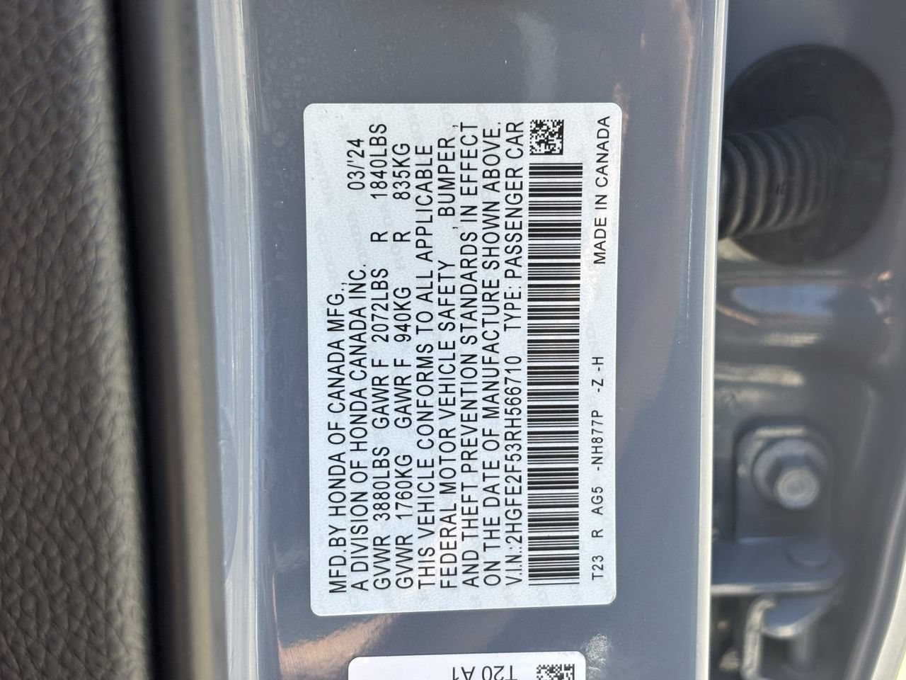 Used 2024 Honda Civic Sport image 31